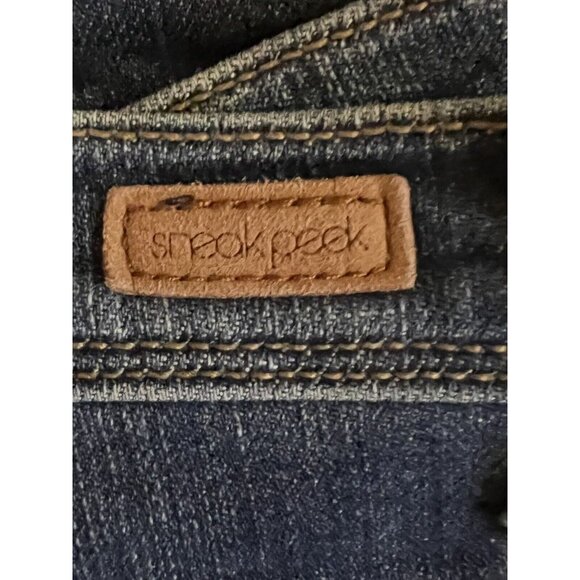 Sneak Peek Women's Denim Jeans Sexy Boyfriend Size 5/W27  SP-P10047, RN# 124579 - Picture 9 of 12